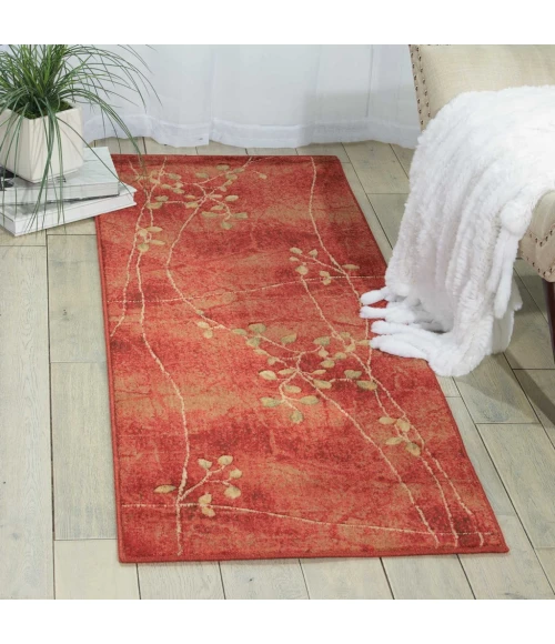 Nourison Somerset Runner Area Rug ST74-Flame