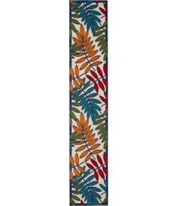 Nourison Home Aloha ALH18 Multicolor 2 ft. 3 in. X 12 ft. Area Rug
