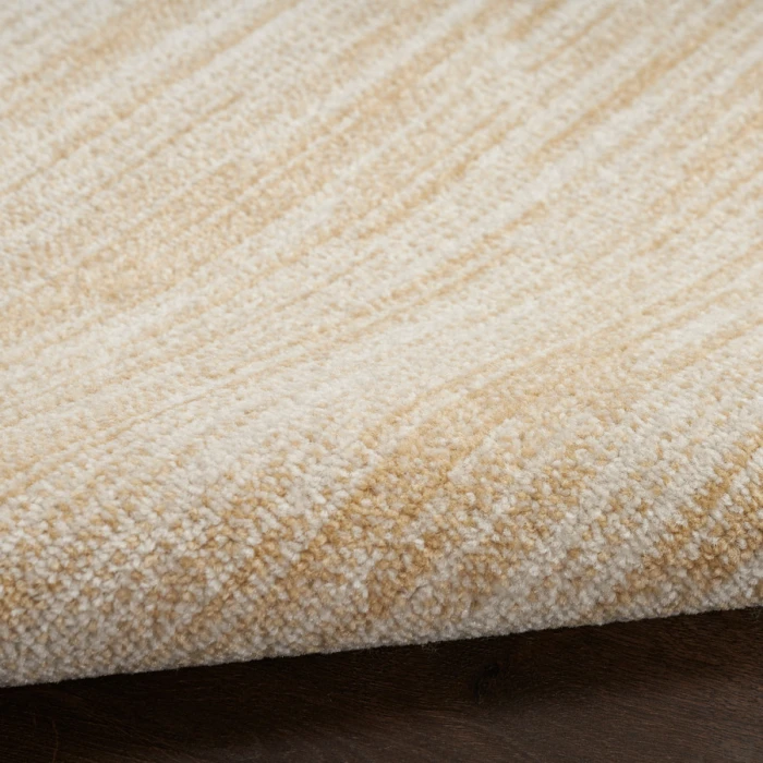 Nourison Home Nourison Essentials Ivory Gold NRE01 8 ft. Round Rug