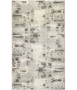 Nourison Home Serenity Home SRH06 Ivory Grey 2 ft. 2 in. X 7 ft. 6 in. Area Rug