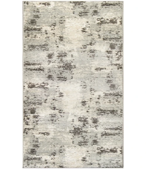 Nourison Serenity Home Ivory Grey SRH06 2 ft. 2 in. X 7 ft. 6 in. Rectangle Rug
