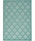 Nourison Easy Care Area Rug NES01 Aqua/Teal