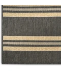 Nourison Home Horizon Indoor/Outdoor Black HOZ05 3ft. x 5ft. Rect. Rug
