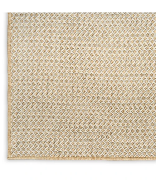 Nourison Courtyard Natural COU01 2 ft. 2 in. X 8 ft. Rect. Rug