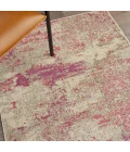 Nourison Celestial Area Rug CES02-Ivory/Pink