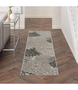Nourison Home Aloha ALH05 Silver Grey 2 ft. X 6 ft. Area Rug