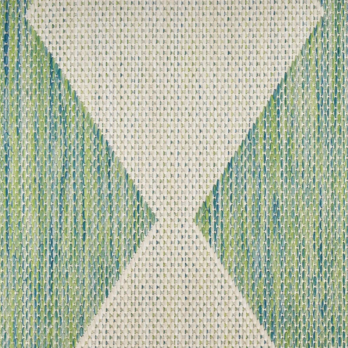 Nourison Positano Blue Green POS04 5 ft. X 7 ft. Rect. Rug