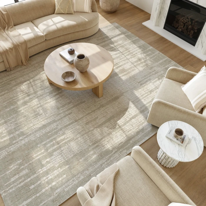 Nourison Soft Structure Sage SOF03 7ft.10in. x 9ft.10in. Rect. Rug