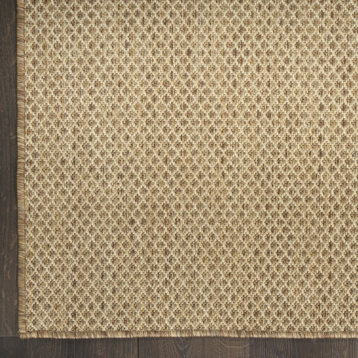 Nourison Home Courtyard Tan COU01 2ft.2in. x 10ft. Rect. Rug
