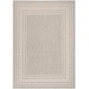 Nourison Home Horizon Indoor/Outdoor HOZ03 Grey 6 ft. X 9 ft. Area Rug