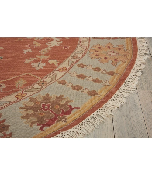Nourison Home Nourmak Red S194 8ft. x Round Round Rug