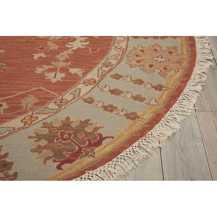 Nourison Home Nourmak Red S194 8ft. x Round Round Rug