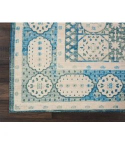 Nourison Home Madera Blue MAD03 7ft.10in. x 10ft. Rect. Rug