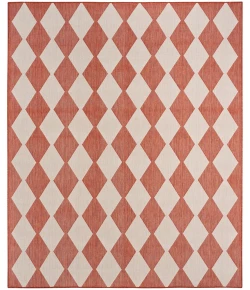 Nourison Home Positano POS04 Terracotta 8 ft. X 10 ft. Area Rug