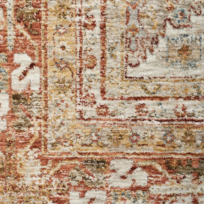 Nourison Sahar Rust SHR01 4 ft. X 6 ft. Rect. Rug