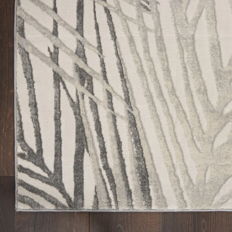 Nourison Rustic Textures Area Rug RUS17-Ivory/Grey