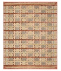 Nourison Nordic Rust Multicolor NRC06 8 ft. X 10 ft. Rect. Rug