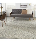 Nourison Marmara Ivory Teal Grey MRA02 9ft. x 12ft. Rect. Rug