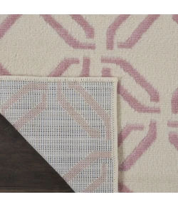 Nourison Jubilant Ivory Pink JUB17 2ft. x 4ft. Rect. Rug