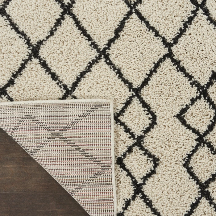 Nourison Home Martil Charcoal MAT01 2ft.2in. x 7ft.6in. Rect. Rug
