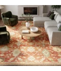 Nourison Home Antique Bloom Red ANB01 5ft.6in. x 8ft.6in. Rect. Rug