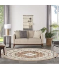 Nourison Home Thalia Red THL04 7’10” x Round Round Rug
