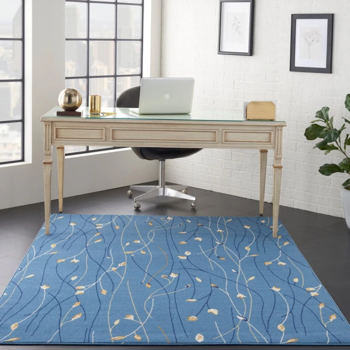 Nourison Grafix Area Rug GRF15-Light Blue