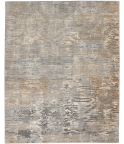 Nourison Home Solace SLA01 Grey Beige 8 ft. X 10 ft. Area Rug