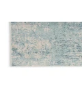 Nourison Astra Machine Washable Blue Ivory ASW07 2 ft. 2 in. X 4 ft. Rectangle Rug