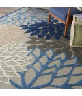 Nourison Aloha Area Rug ALH05-Blue/Multicolor