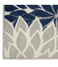 Nourison Aloha Runner Area Rug ALH05-Ivory/Navy