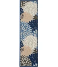 Nourison Aloha Runner Area Rug ALH05-Blue/Multicolor