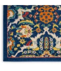 Nourison Allur Area Rug ALR03-Navy Multicolor