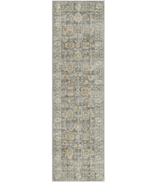 Nourison Traditional Home Grey TRH01 2ft.3in. x 8ft. Rect. Rug