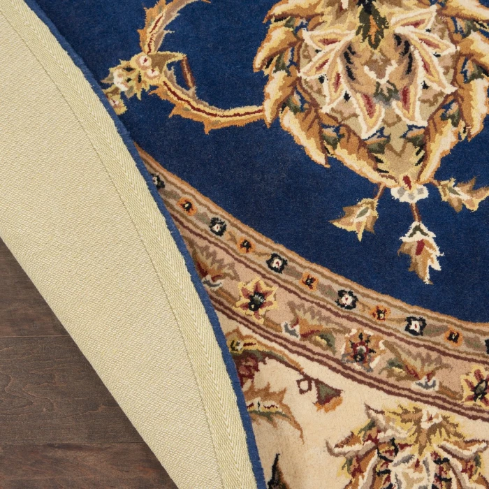 Nourison 2000 Round Area Rug 2022-Navy