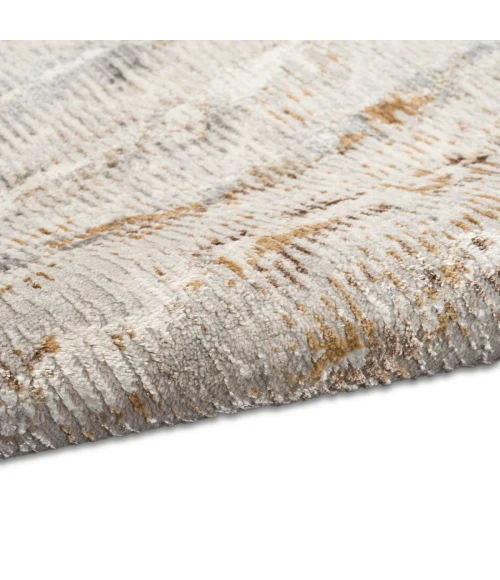 Calvin Klein CK073 Compass Ivory Rust CMP01 4 ft. X 6 ft. Rect. Rug