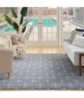 Nourison Home Nourison Essentials Blue Ivory NRE04 5 ft. X 7 ft. Rectangle Rug