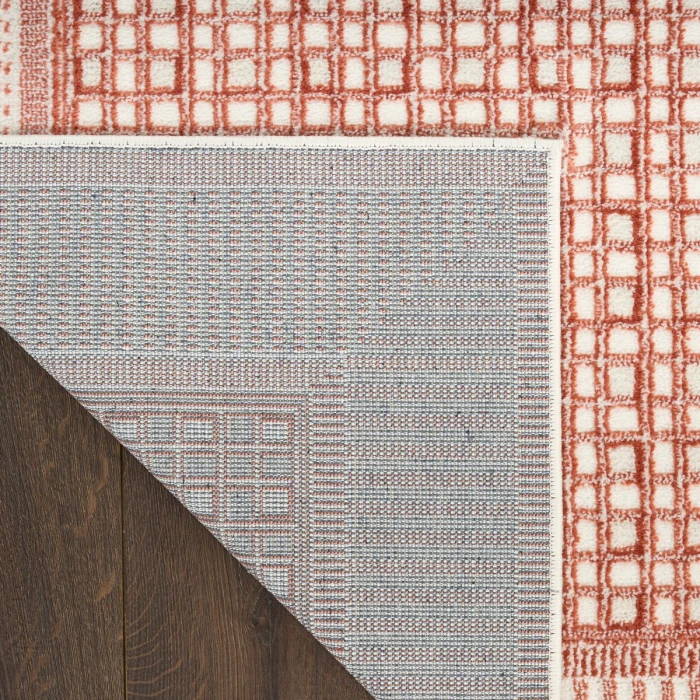 Nourison Nordic Brick Ivory NRC03 5 ft. X 7 ft. Rect. Rug