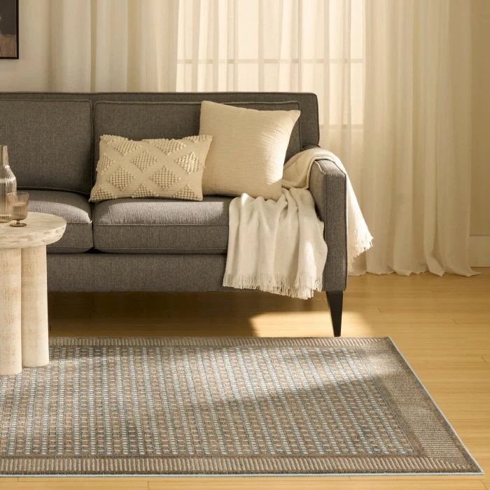 Nourison Nordic Multicolor NRC03 5 ft. X 7 ft. Rect. Rug