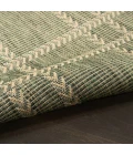 Nourison Home Horizon Indoor/Outdoor Green HOZ04 2ft. x 6ft. Rect. Rug
