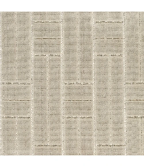 Nourison Home Washable Charm Grey WCH02 5ft. x 7ft. Rect. Rug