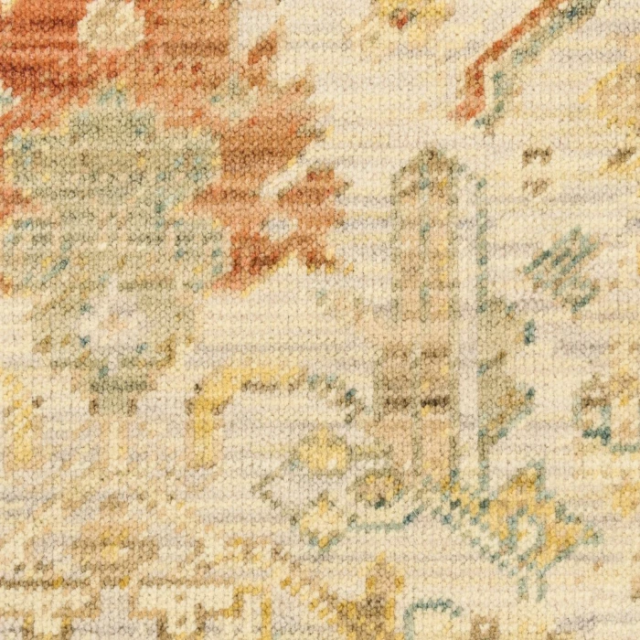 Nourison Antique Bloom Taupe Multicolor ANB02 9ft. x 12ft. Rect. Rug
