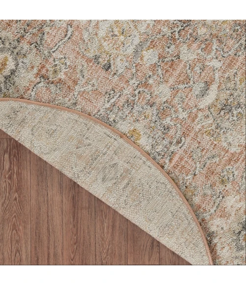 Nourison Oushak Home Rust OUS01 4 ft. X Round Rug