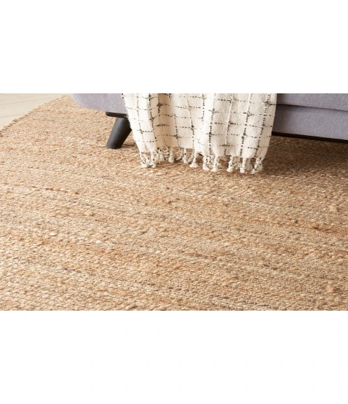 Nourison Natural Jute Natural NJT01 8 ft. Square Rug