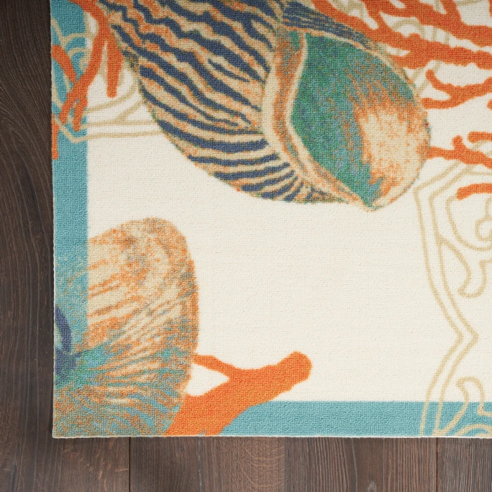 Waverly Sun N' Shade Area Rug SND92 Ivory/Multi