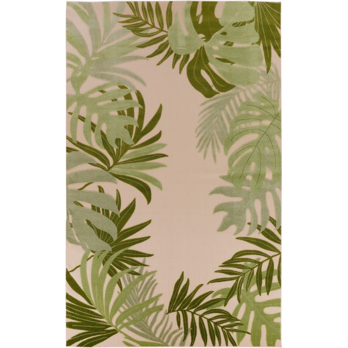 Nourison Aloha Ivory Green ALH40 7 ft. 10 in. X 10 ft. 6 in. Rectangle Rug