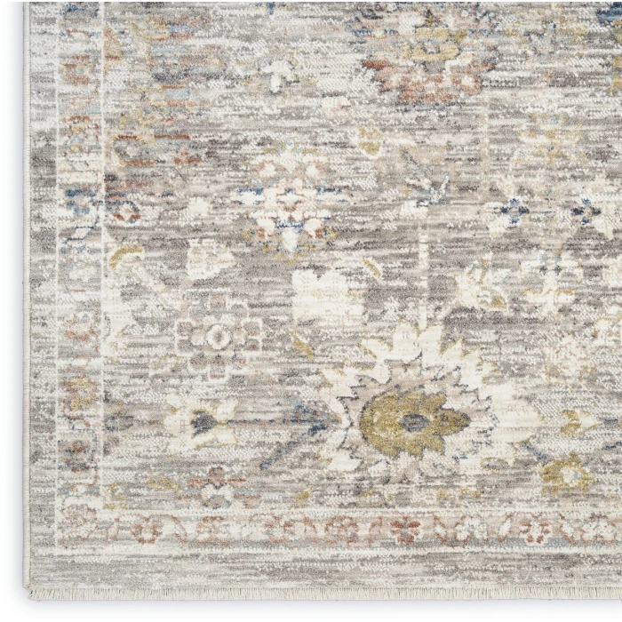 Nourison Home Antique Fusion Grey ANF05 8ft. x 10ft. Rect. Rug