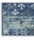 Nourison Persian Vintage Ivory Blue PRV07 3ft.3in. x 5ft.3in. Rect. Rug