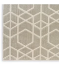 Nourison Home Washable Charm Grey WCH01 2ft.2in. x 8ft. Rect. Rug