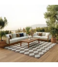Nourison Positano Natural POS04 7 ft. X 10 ft. Rect. Rug